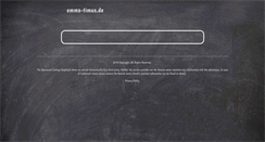 Desktop Screenshot of emma-timus.de